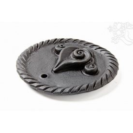 Agyag kagylómintás füstölő égető - 9,5 cm