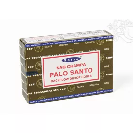 Satya palo santo, visszaáramló (backflow) kúpfüstölő