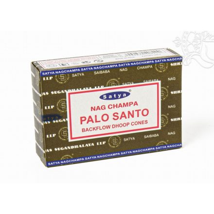 Satya palo santo, visszaáramló (backflow) kúpfüstölő