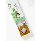 Green Tree pacsuli illatú „Szerencse” füstölő zöld aventurinnal