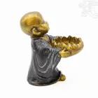 Gyermek szerzetes mécsestartó - 12,5 cm