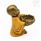 Gyermek szerzetes mécsestartó - 12,5 cm