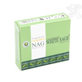 Vijayshree Nag White Sage (Fehér zsálya) kúpfüstölő