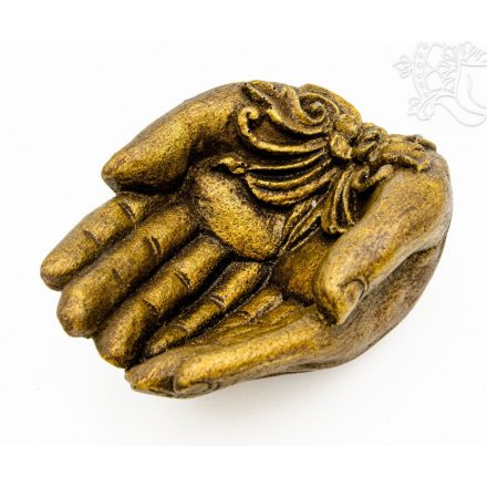 Buddha keze füstölő égető - 17 cm