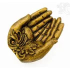 Buddha keze füstölő égető - 17 cm