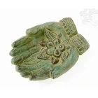 Buddha keze láva kő füstölő égető – 15 cm
