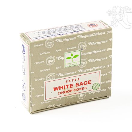 Satya Fehér zsálya kúp füstölő