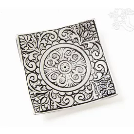 Fém füstölő égető Mandala mintával