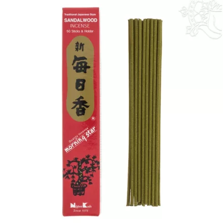 Morning Star szantálfa (sandalwood) japán füstölő