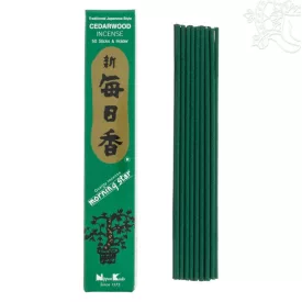 Morning Star cédrusfa (cedarwood) japán füstölő