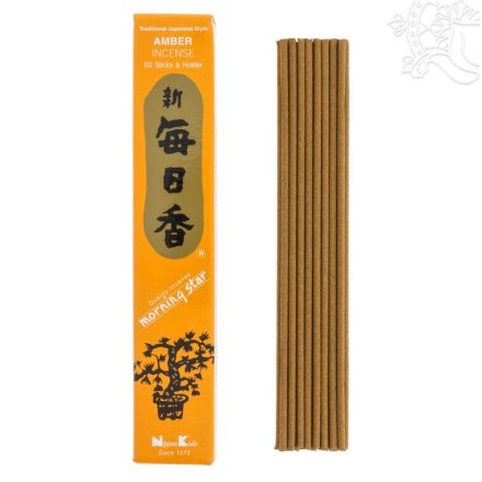 Morning Star borostyán (amber) japán füstölő