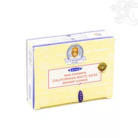 Satya Nag Champa Californiai Fehér Zsálya kúpfüstölő