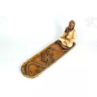 Áldó Buddha füstölő égető