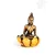 Shakyamuni Buddha lótuszban füstölő égető