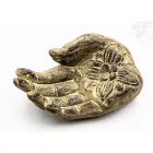 Buddha keze füstölő égető kőből