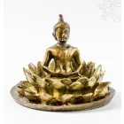 Amitabha Buddha lótuszban füstölő égető