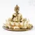 Amitabha Buddha lótuszban füstölő égető