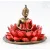 Amitabha Buddha lótuszban füstölő égető