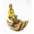 Buddha keze füstölő égető, ülő Buddhával