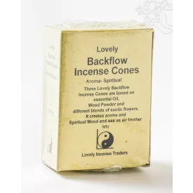   Nepáli, patchouli illatú, visszaáramló (backflow) kúpfüstölő