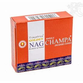Vijayshree Golden Nag Champa kúpfüstölő