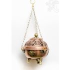 Lógatható és állítható füstölő égető, 8 szerencsejeles