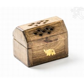 Fa  füstölő égető kúp füstölőkhöz, elefántos