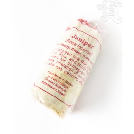 Tibeti kézzel sodrott füstölő, boróka