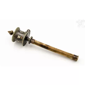 Tibeti stílusú kézi imamalom - 27 cm