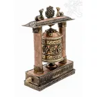 Különleges, 8 szerencsejeles asztali imamalom oszlopokkal - 21 cm