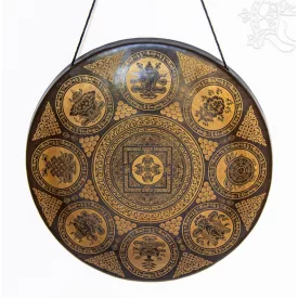 Tamtam gong, dupla dorje mandala - 50 cm