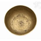 7 fémes kézi hangtál, különleges, antik - 945 g