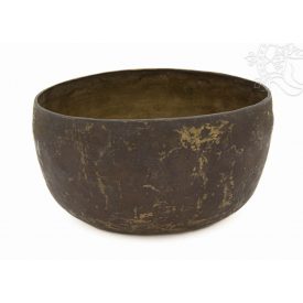 7 fémes kézi hangtál, különleges, antik - 825 g