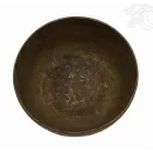 7 fémes kézi hangtál, különleges, antik - 825 g