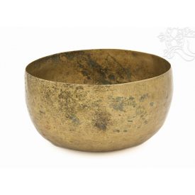 7 fémes kézi hangtál, különleges, antik - 680 g