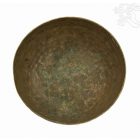 7 fémes kézi hangtál, különleges, antik - 827 g