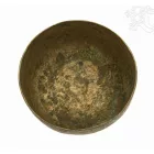 7 fémes kézi hangtál, különleges, antik - 1102 g