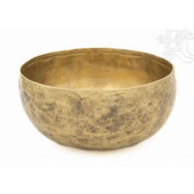 7 fémes kézi hangtál, különleges, antik - 689 g