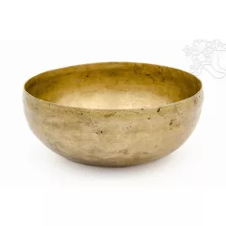 7 fémes kézi hangtál, különleges, antik - 525 g