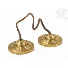 Tingsha az Om Mani Padme Hum mantrával - 6,5 cm
