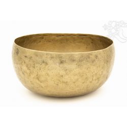 7 fémes kézi hangtál, különleges, antik - 834 g