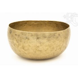 7 fémes kézi hangtál, különleges, antik - 834 g