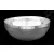Karma Guru hangtál, ezüstözött, prémium, healing bowl – 2361 g