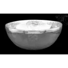 Karma Guru hangtál, ezüstözött, prémium, healing bowl – 2474 g