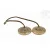 Tingsha – dordzséval és a 8 tibeti szerencsejellel – 7,5 cm