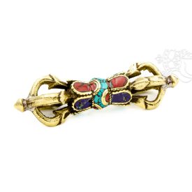 Kétszárú vadzsra – 8 cm, mozaikos díszítéssel