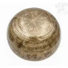 7 fémes kézi mantrás hangtál - 3584 g