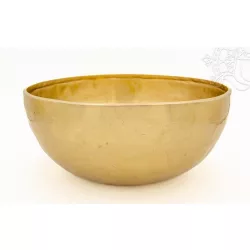 Sárga 7 fémes kézi hangtál - 2552 g