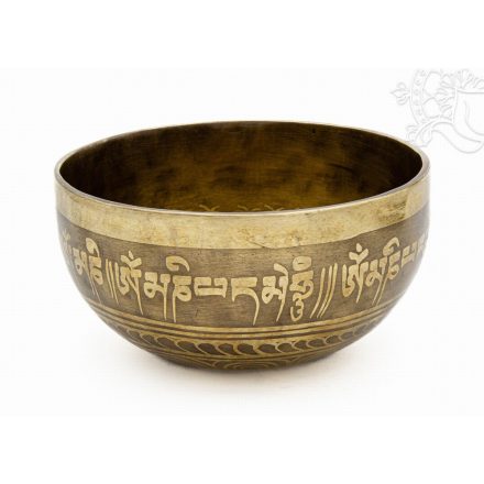 7 fémes kézi mantrás hangtál - 565 g