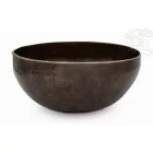 7 fémes kézi mantrás sötét hangtál - 1245 g